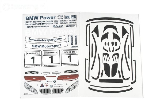 FG8185/01 Team Stickers BMW ALMS, Set