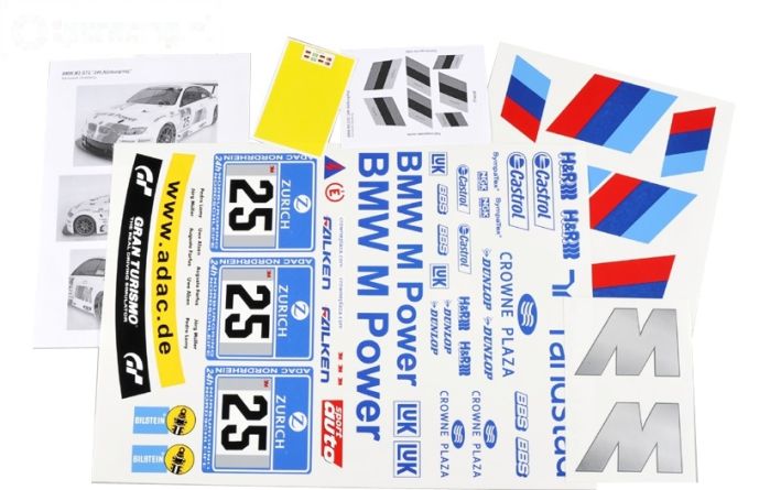 FG8185 Team Stickers BMW ALMS, Set