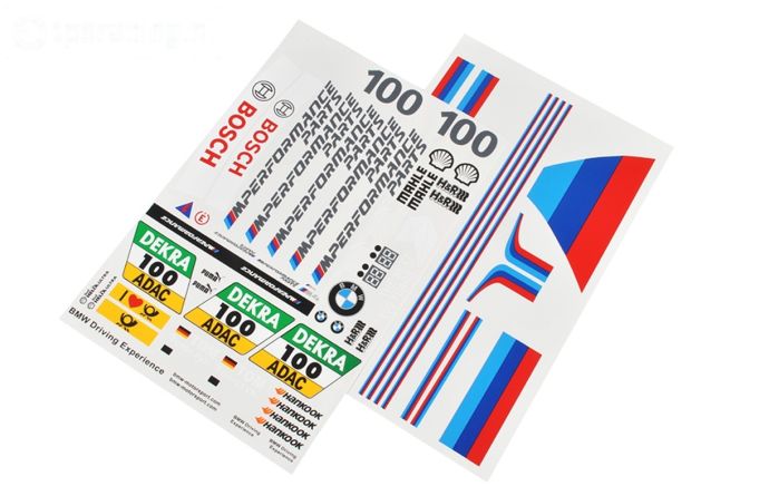 FG8195 Team Stickers BMW M4 Bosch, Set