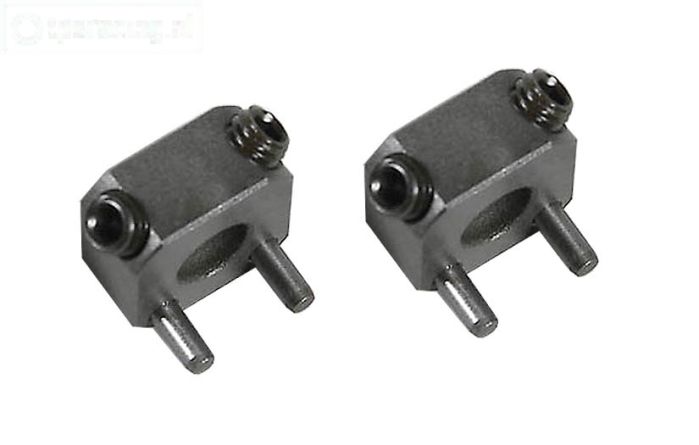 FG8407 Stalen wiel meenemers B9,5 mm, 2 st.