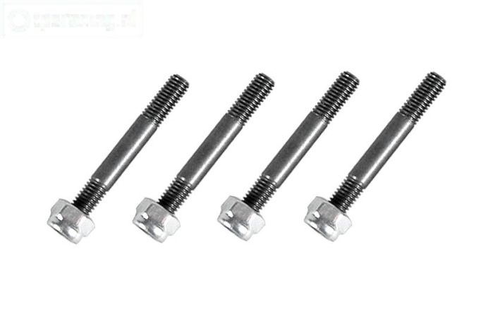 FG8448 Gehard stalen remvoering pen M3 4 St.
