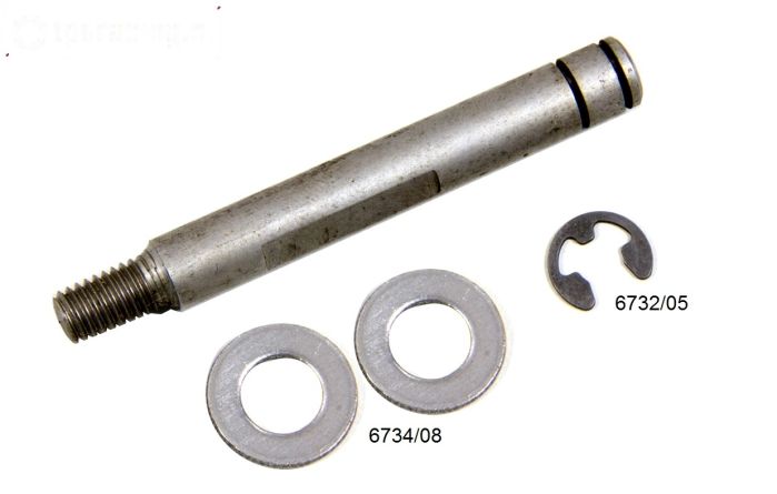 FG8466 Wiel as voor 2WD M6-L65 mm, 1 St.