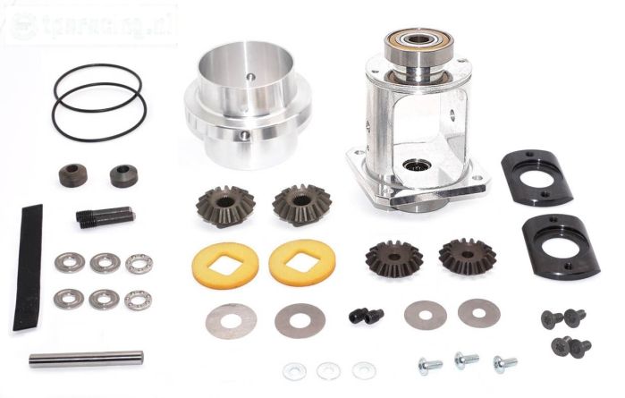 FG8500/05 Alu-Differentieel 2-voudig sper, Set.