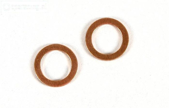 FG8600/09 Koperen sluitring Ø8-Ø12-H1 mm, 2 St.