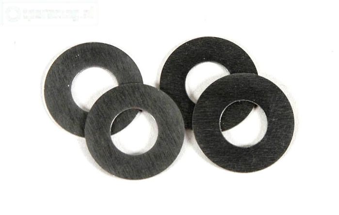 FG8600/12 Stalen Pas ring Ø8-Ø16-H0,1 mm, 4 St.