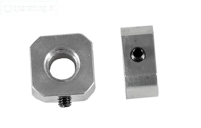 FG8610/03 Alu-wiel meenemer, L9,5 mm, Set