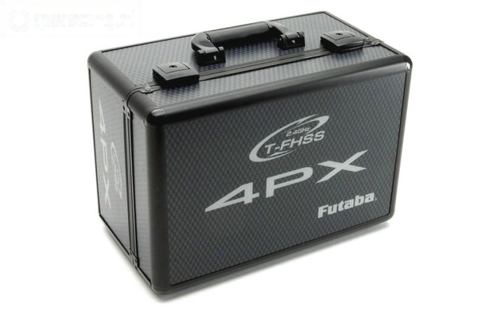 FUTC4PX Aluminium Zender koffer zwart Futaba 4PX, 1 st.