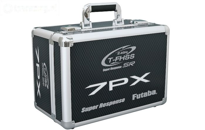 EBB1172 Zender koffer Futaba 7PX-10PX, Aluminium, 1 st.