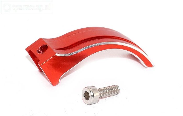 EBT6639R Alu-Gas-Rem hevel rood Futaba PX-Serie, 1 st.