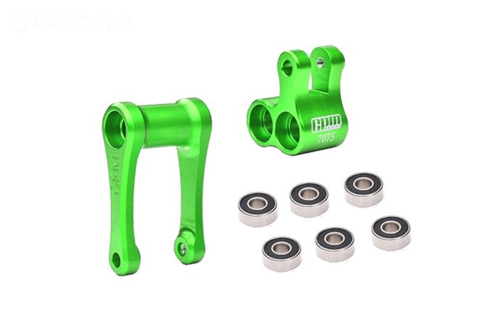 MX030-G PROMOTO Alu-Schokd. hevel achter Groen, Set
