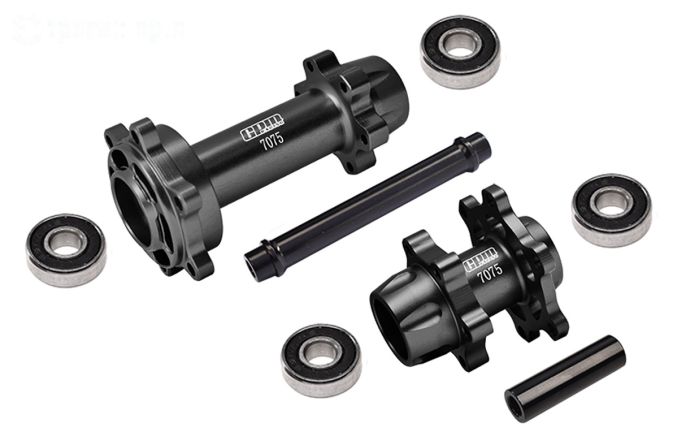MX0067-BK PROMOTO Alu wiel assen Zwart, set