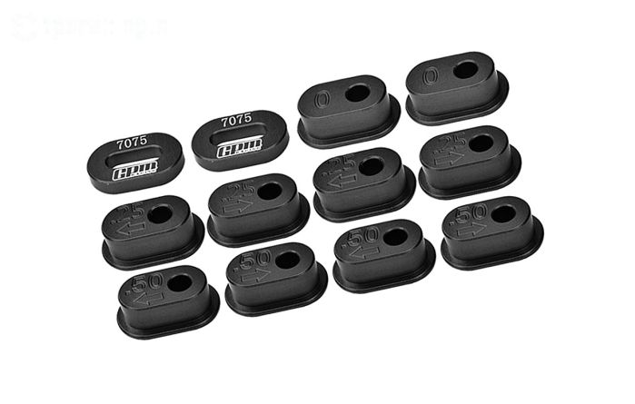 MX010-BK PROMOTO Alu-Ketting spanner zwart, set