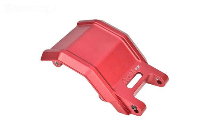MX016A-R PROMOTO Alu-Skid plaat Rood, 1 St.
