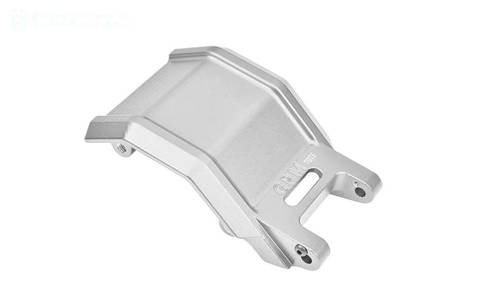 MX016A-S PROMOTO Alu-Skid plaat Zilver, 1 St.