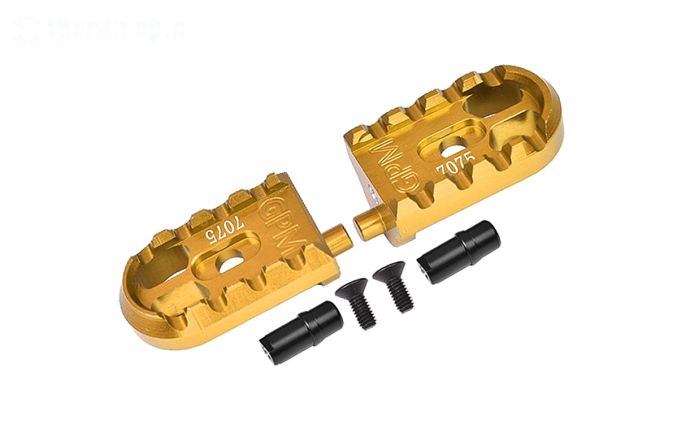 MX014-GD PROMOTO Alu-voetsteun Goud, set