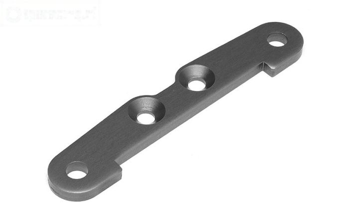 HPI102158 Draagarm strip achter onder A Gun-Metal, 1 st