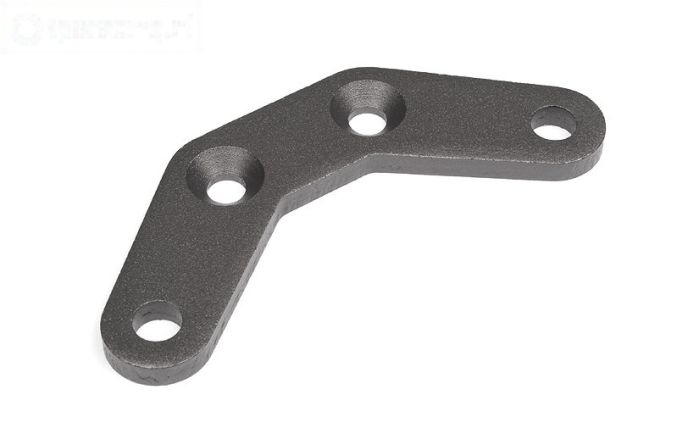 HPI102159 Draagarm strip voor boven Gun-Metal, 1 st.