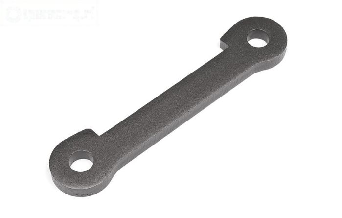 HPI102167 Draagarm strip voor onder, Gun-Metal, 1 st.