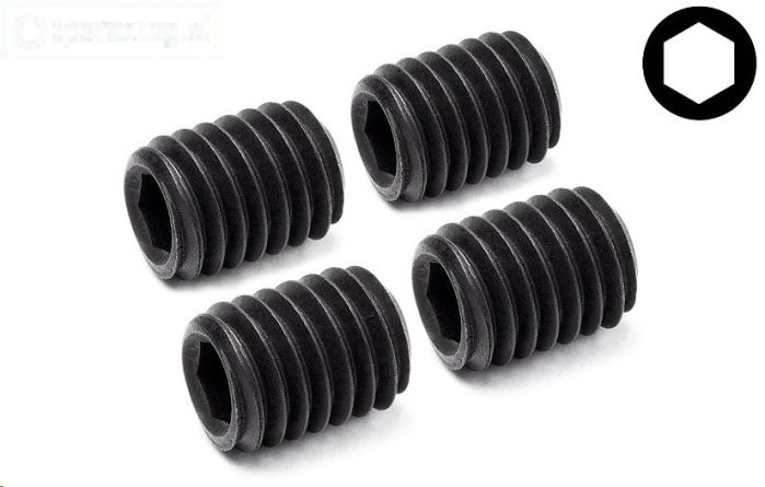 HPI104964 Inbus koploos M5-L8 mm, 4 St.