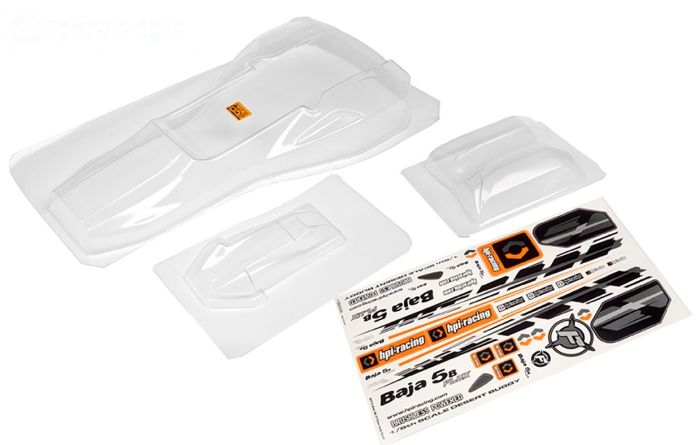 HPI108716 Kap Flux Transparant, Set