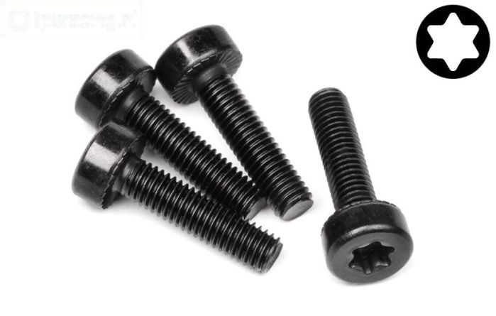 HPI15438 Torx normale kop M5-L20 mm, 4 St.
