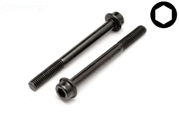 HPI15482 Inbus normale kop M5-L52 mm, 2 st.