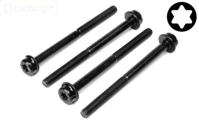 HPI15491 Torx schroef met flens M5-L65 mm, 4 St.