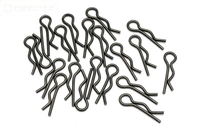 HPI6203 Clips Ø1,6-L29 mm, 20 St.