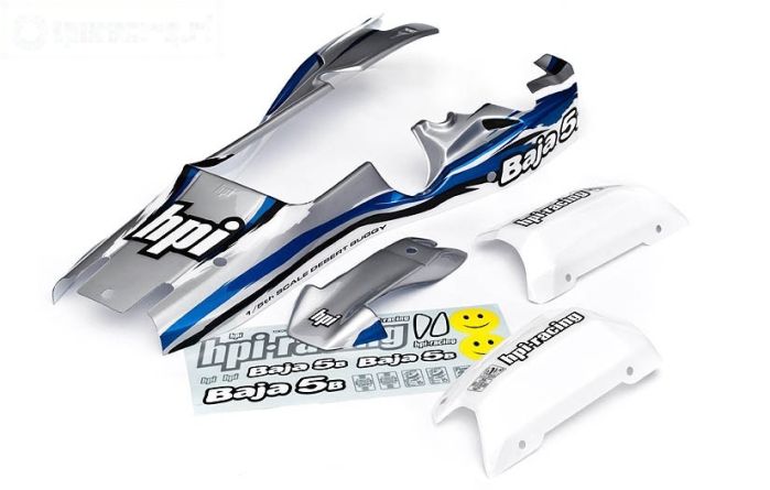 HPI7790 Kap 5B Blauw/Zilver/Wit, Set