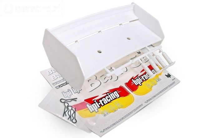 HPI85451 Achterspoiler Wit, Set
