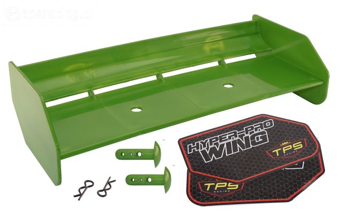 TPS85451/30 Achterspoiler Groen nylon HPI-ROVAN, Set