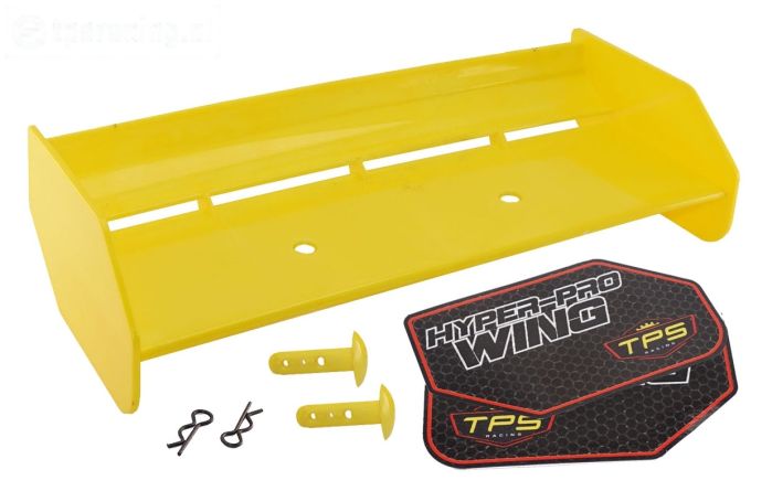 TPS85451/40 Achterspoiler Geel nylon HPI-ROVAN, Set