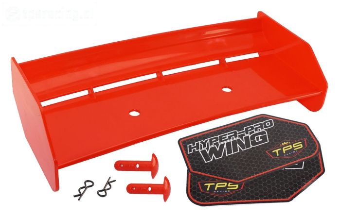 TPS85451/20 Achterspoiler Rood nylon HPI-ROVAN, Set
