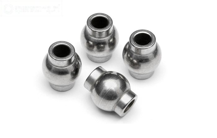 HPI86417 Stalen gewricht kogel, Ø4-Ø10 mm, 4 St.