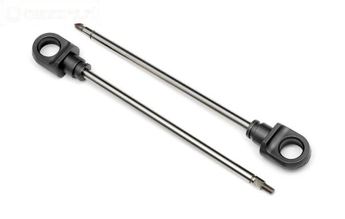 HPI86437 5B Schokdemper stang kort, 2 st.