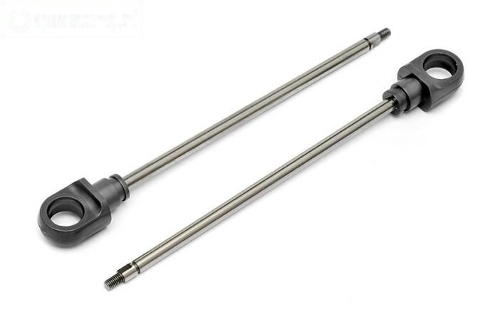 HPI86438 5B Schokdemper stang lang, 2 st.
