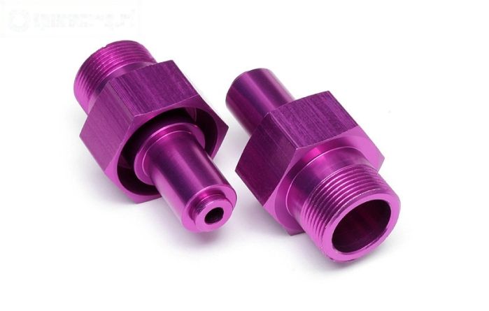 HPI86465 Wiel as voor, Paars, 2 st.