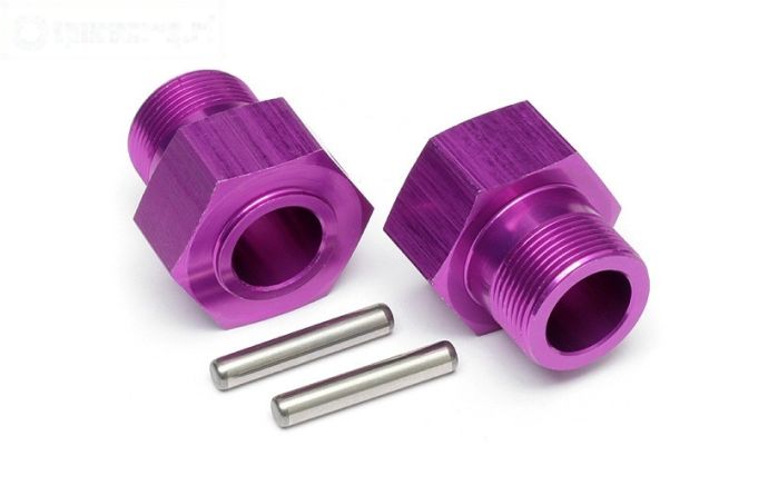 HPI86469 Wiel as achter Paars, 2 st.