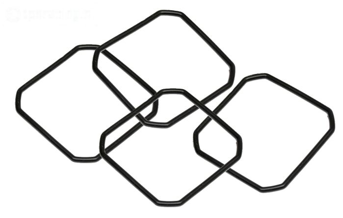 TPS86478 Differentieel pakking rubber HPI-ROVAN, 4 st.