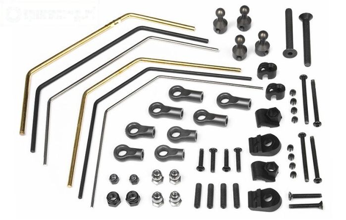 HPI86618 Stabilisator voor/achter, Set