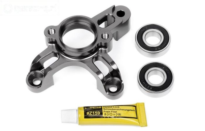 HPI86715 Koppeling klok houder Gun-Metal, Set