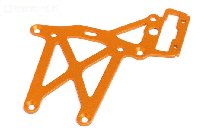 HPI87483 Plaat achter boven Oranje, 1 st.