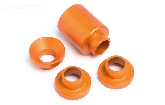 HPI87555 Afstand bus Koppeling houder Oranje, Set