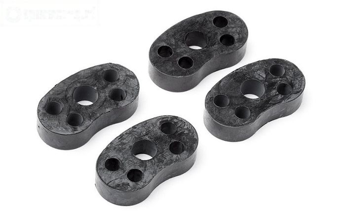 HPI87580 Tandwiel demping rubber Slip koppeling, 4 st.