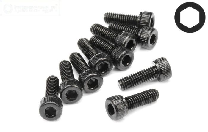 HPI94505 Inbus normale kop M4-L12 mm, 10 St.