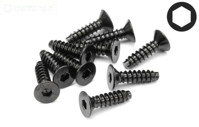 HPI94631 Inbus parker verzonken kop Ø4-L15 mm, 10 St.