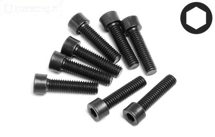 HPI94675 Inbus normale kop M3,5-L14 mm, 8 St.