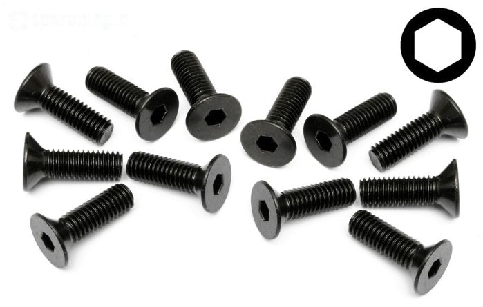 TPS94730 Inbus verzonken kop M5-L16 mm, 10 St.