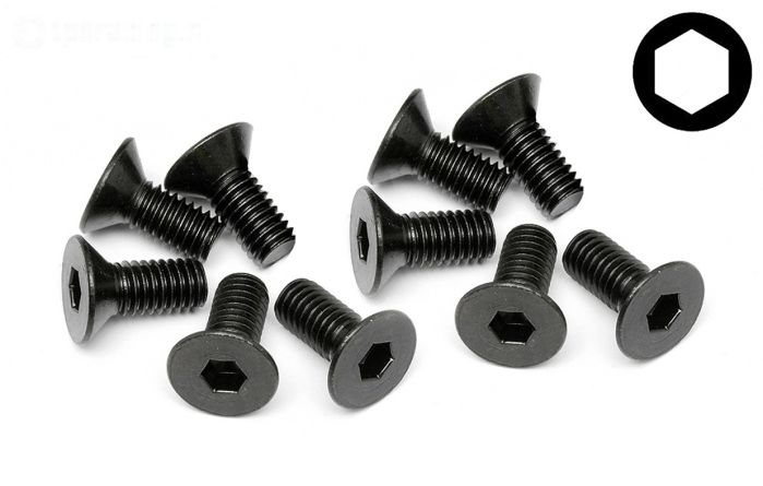 TPS94879 Inbus verzonken kop M6-L14 mm, 10 St.