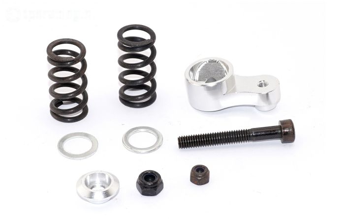 TPS102165 Aluminium Servo-saver HPI-Rovan Baja, set